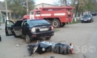 За три майских дня произошли три аварии с участием мотоциклистов