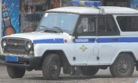 В Воронеже иномарка протаранила полицейский автомобиль В Воронеже иномарка протаранила полицейский автомобиль