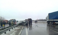  В Верхнемамонском районе легковушка протаранила большегруз