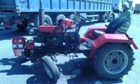   В Павловском районе минитрактор врезался в большегруз