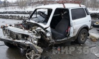  Под Воронежем «Нива» врезалась в большегруз: водитель погиб