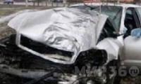  У поселка Анна автоледи на иномарке врезалась в микроавтобус