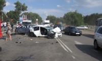   Виновник аварии с участием трех машин в Советскорм районе установлен